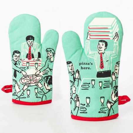 Pizza's Here Oven Mitt Kitchen & Dining Room £13.00 Store UK, US, EU, AE,BE,CA,DK,FR,DE,IE,IT,MT,NL,NO,ES,SEPizza's Here Ove...