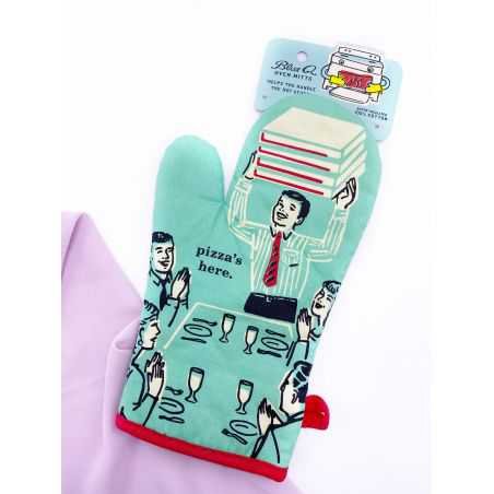 Pizza's Here Oven Mitt Kitchen & Dining Room £13.00 Store UK, US, EU, AE,BE,CA,DK,FR,DE,IE,IT,MT,NL,NO,ES,SEPizza's Here Ove...