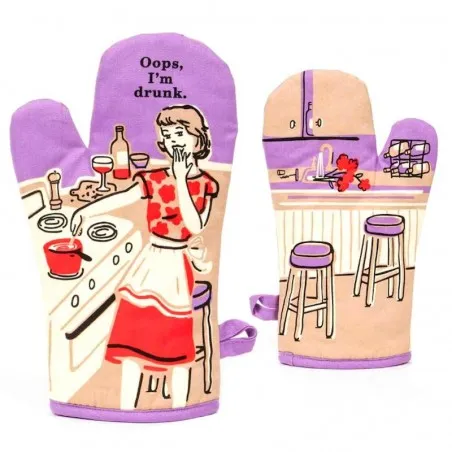 Oops, I'm Drunk Oven Mitt Dining Room &pound;12.00 product_features