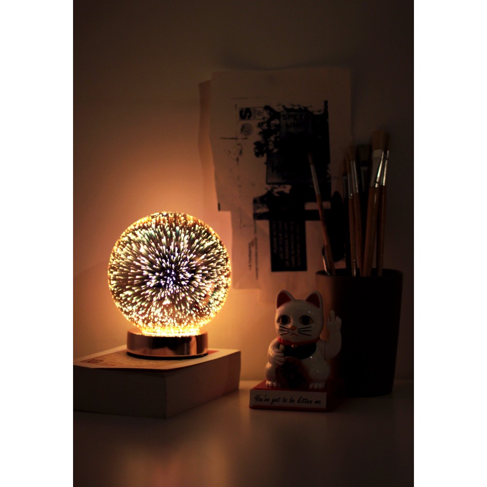 Gold Galaxy Table Lamp  Gifts £34.00      product_features