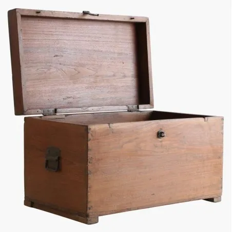 Teak Wood Storage Trunk Chest Smithers Reclaimed Wood Furniture &pound;520.00 Living Room Teak Wood product_features