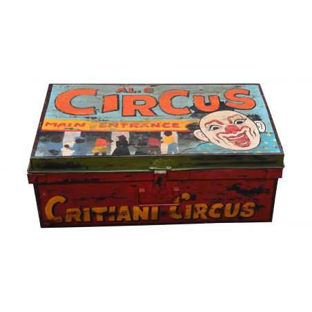 CIRCUS Clown Storage Trunk Trunk Chests Smithers of Stamford £115.00 Store UK, US, EU, AE,BE,CA,DK,FR,DE,IE,IT,MT,NL,NO,ES,SE
