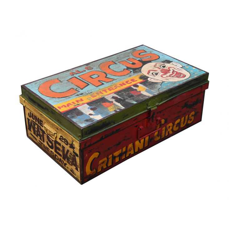 CIRCUS Clown Storage Trunk Trunk Chests Smithers of Stamford £149.00 Store UK, US, EU, AE,BE,CA,DK,FR,DE,IE,IT,MT,NL,NO,ES,SE