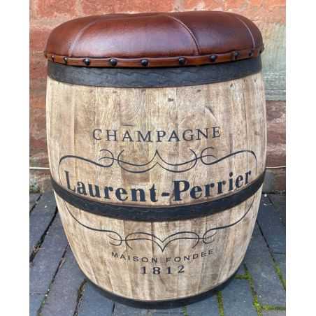 Laurent Perrier Barrel Seat Low Stools Smithers of Stamford £525.00 Store UK, US, EU, AE,BE,CA,DK,FR,DE,IE,IT,MT,NL,NO,ES,SE