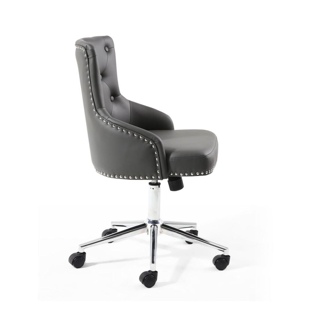 Chaise Leather Style Office Chair Designer Furniture £211.00 Stainless Steel product_features
