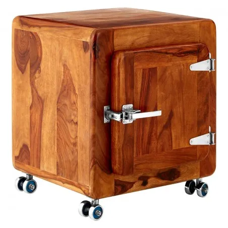 Fridge Bedside Table Smithers Cabinets & Sideboards &pound;344.00 All Rooms Sheesham Iron product_features
