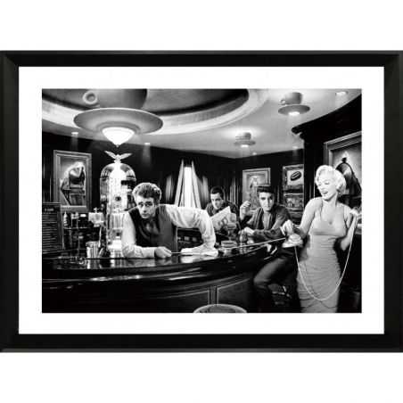James Dean & Elvis, Marilyn Monroe Wall Art Retro Gifts  £120.00 Store UK, US, EU, AE,BE,CA,DK,FR,DE,IE,IT,MT,NL,NO,ES,SEJame...