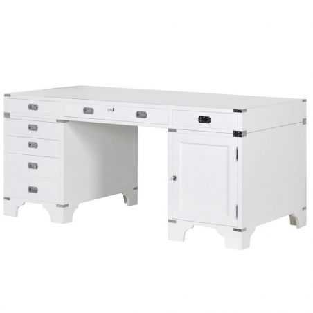 White Clinical Office Desk Designer Furniture Smithers of Stamford £2,085.00 Store UK, US, EU, AE,BE,CA,DK,FR,DE,IE,IT,MT,NL,...