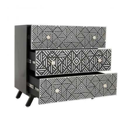 Monochrome Chest of Drawers Designer Furniture £1,438.00 Store UK, US, EU, AE,BE,CA,DK,FR,DE,IE,IT,MT,NL,NO,ES,SE