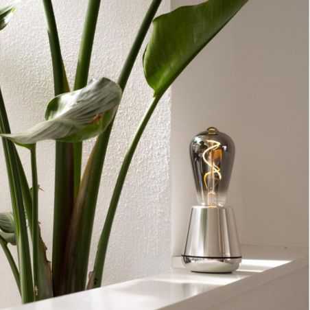Silver Humble Table Lamp Lighting Smithers of Stamford £129.00 Store UK, US, EU, AE,BE,CA,DK,FR,DE,IE,IT,MT,NL,NO,ES,SE