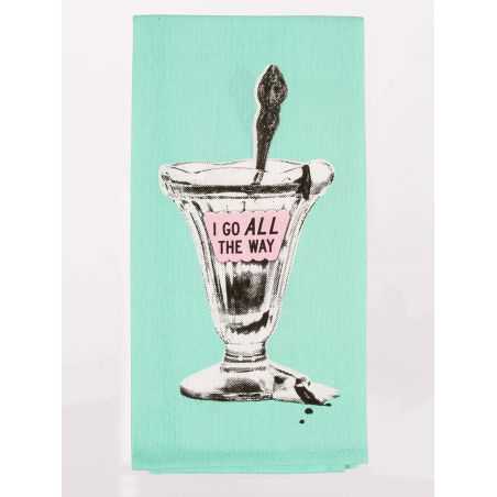 I Go All The Way Tea Towel Retro Gifts  £11.99 Store UK, US, EU, AE,BE,CA,DK,FR,DE,IE,IT,MT,NL,NO,ES,SE