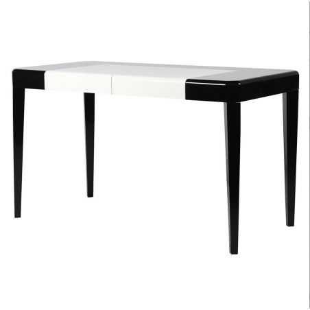 Art Nouveau Monochrome Desk, Black and White Retro Furniture Smithers of Stamford £665.00 Store UK, US, EU, AE,BE,CA,DK,FR,DE...