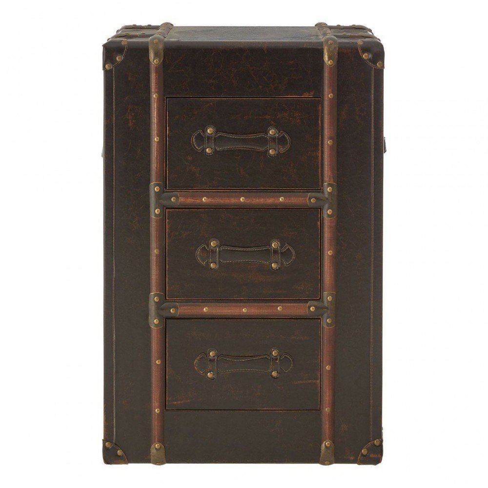 Steamer Trunk Bedside Table Smithers Bedroom £343.00 MDF product_features