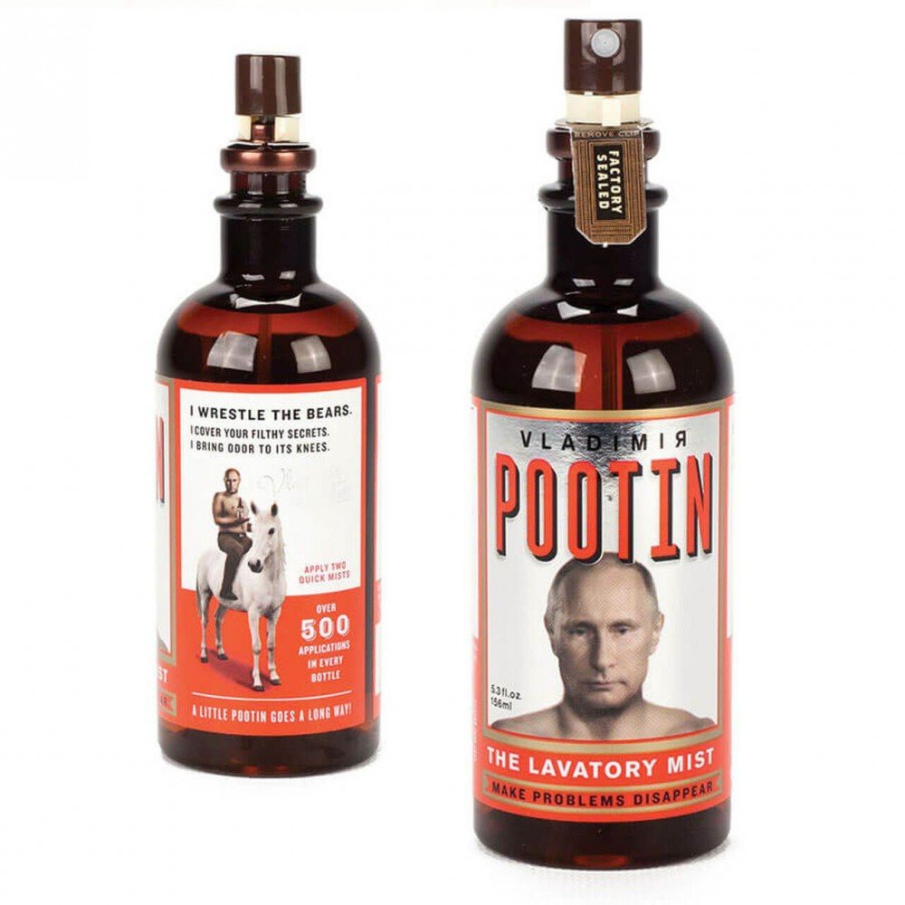 Vladimir Putin Lavatory Mist  Gifts £11.00      product_features