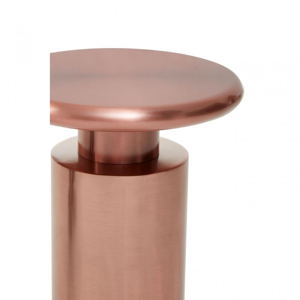 Copper Side Table Designer Furniture £300.00