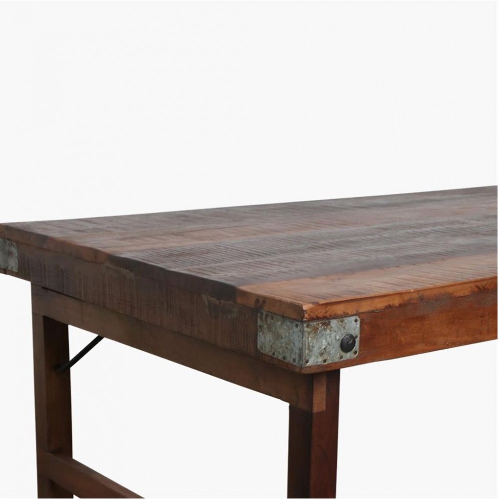 Fold Away Coffee Table – Reclaimed Industrial Style That Folds with Flair Industrial Furniture £550.00