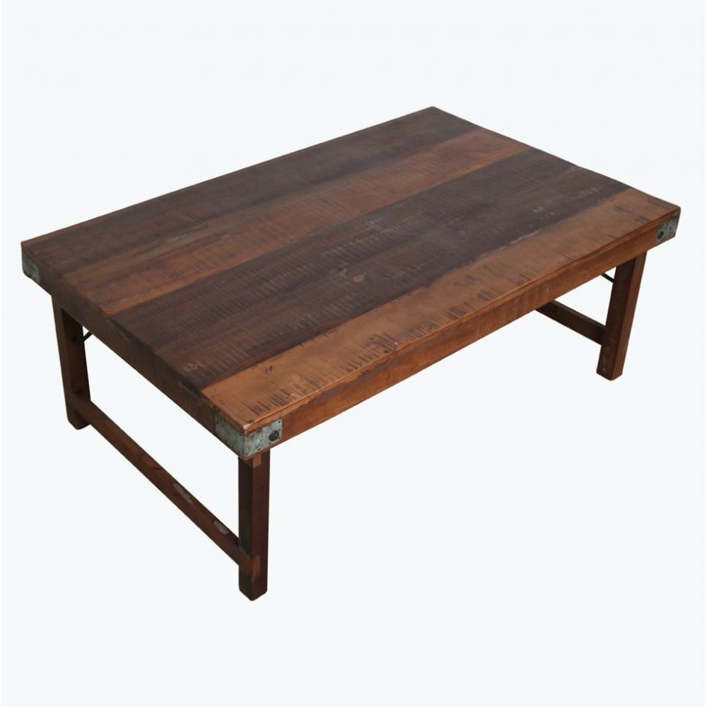 Fold Away Coffee Table – Reclaimed Industrial Style That Folds with Flair Industrial Furniture £550.00