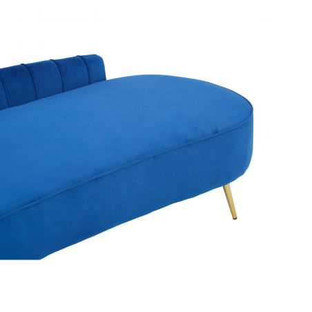 Blue Chaise Longues Designer Furniture Smithers of Stamford £1,412.00 Store UK, US, EU, AE,BE,CA,DK,FR,DE,IE,IT,MT,NL,NO,ES,SE