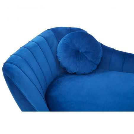 Blue Chaise Longues Designer Furniture Smithers of Stamford £1,412.00 Store UK, US, EU, AE,BE,CA,DK,FR,DE,IE,IT,MT,NL,NO,ES,SE