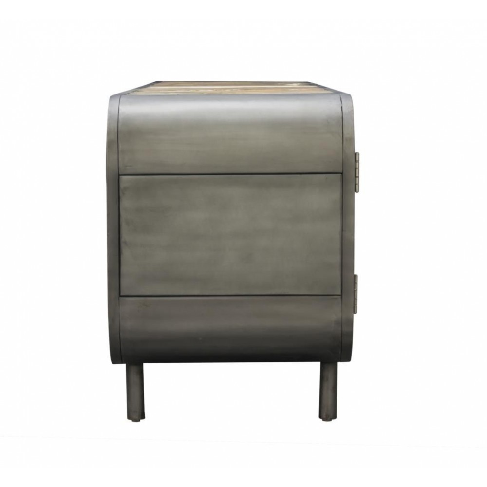 Titanic TV Cabinet Smithers Reclaimed Wood Furniture £1,100.00 Living Room Reclaimed Boat Wood Oil Drum product_features