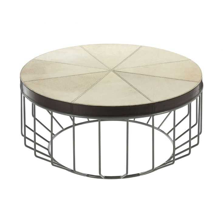 Birdcage Leather Coffee Table Designer Furniture Smithers of Stamford £875.00 Store UK, US, EU, AE,BE,CA,DK,FR,DE,IE,IT,MT,NL...