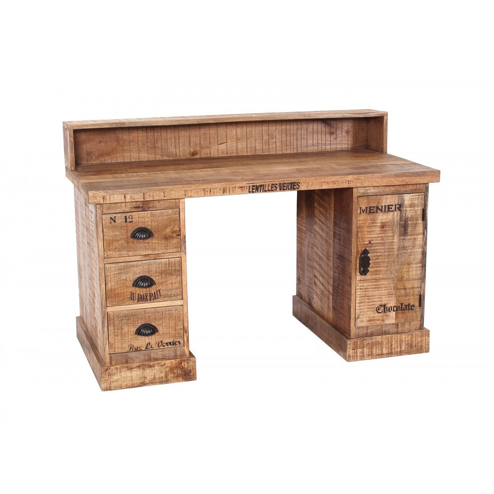 Menier Chocolate Factory Desk Smithers Vintage Furniture £1,604.00 Office Mango Wood product_features