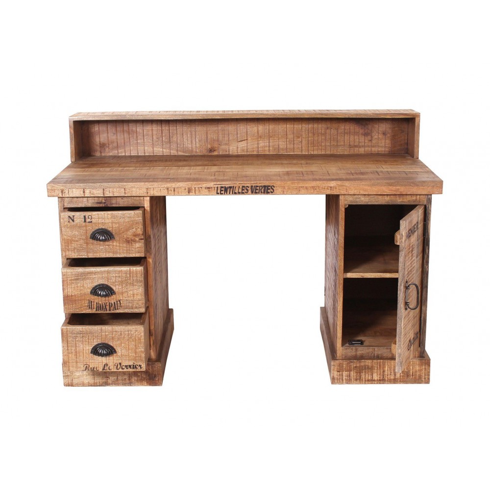 Menier Chocolate Factory Desk Smithers Vintage Furniture £1,604.00 Office Mango Wood product_features