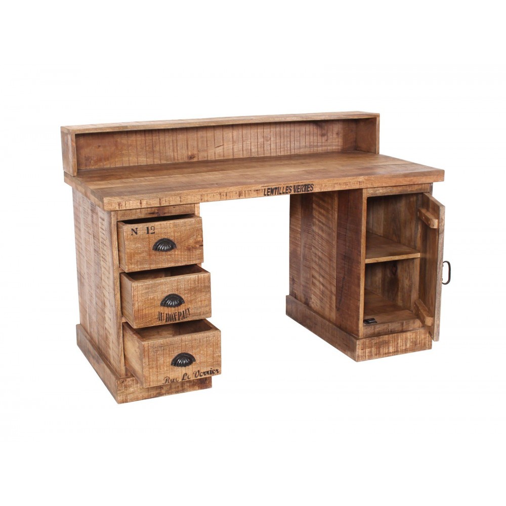 Menier Chocolate Factory Desk Smithers Vintage Furniture £1,604.00 Office Mango Wood product_features