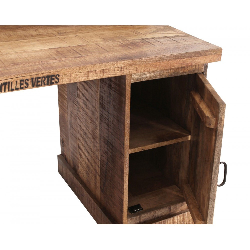 Menier Chocolate Factory Desk Smithers Vintage Furniture £1,604.00 Office Mango Wood product_features