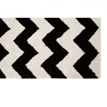 Monochrome White & Back Stripe Rug Living Room £280.83 Entrance Hall product_features