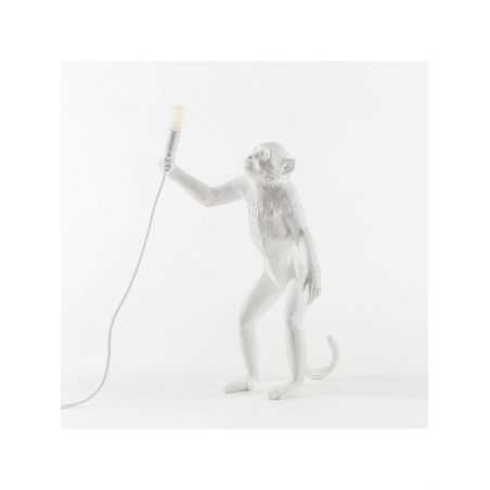 Seletti Standing Monkey Lamp White Seletti Smithers of Stamford £304.00 Store UK, US, EU, AE,BE,CA,DK,FR,DE,IE,IT,MT,NL,NO,ES...