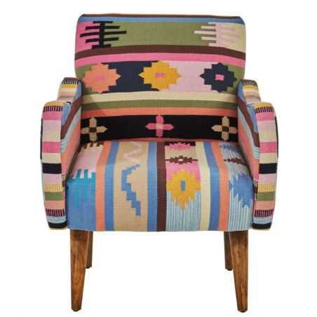 Aztec Pueblo Armchair Geometric Designer Furniture £1,010.00 Store UK, US, EU, AE,BE,CA,DK,FR,DE,IE,IT,MT,NL,NO,ES,SEAztec P...