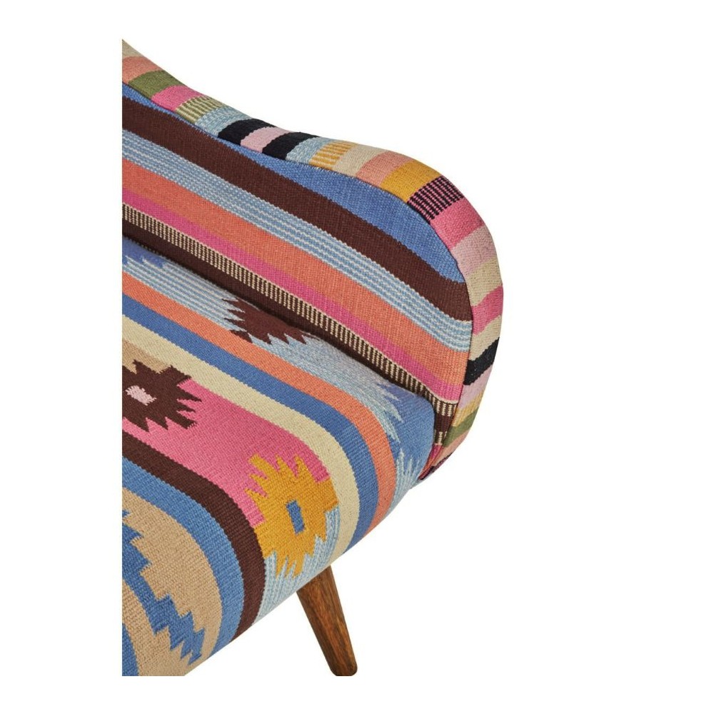 Aztec Pueblo Armchair Geometric Designer Furniture £926.00 Living Room Mango Wood product_features