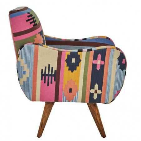 Aztec Pueblo Armchair Geometric Designer Furniture £1,010.00 Store UK, US, EU, AE,BE,CA,DK,FR,DE,IE,IT,MT,NL,NO,ES,SEAztec P...