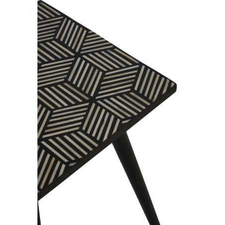 Monochrome side table Side Tables & Coffee Tables £210.00 Store UK, US, EU, AE,BE,CA,DK,FR,DE,IE,IT,MT,NL,NO,ES,SE