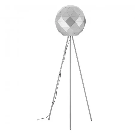 Disco Tripod Floor Lamp Smithers Lighting £299.00 Living Room Aluminium product_features