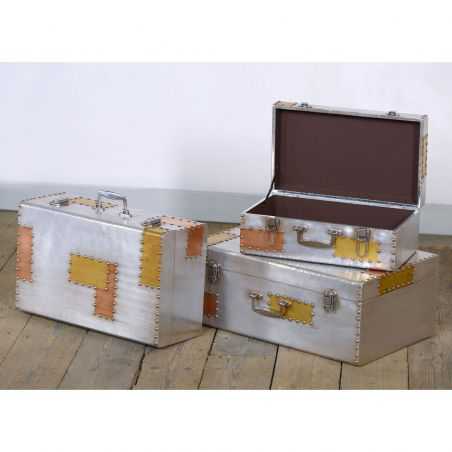 Dakota Trunk Set Aviator Furniture Smithers of Stamford £394.00 Store UK, US, EU, AE,BE,CA,DK,FR,DE,IE,IT,MT,NL,NO,ES,SEDakot...