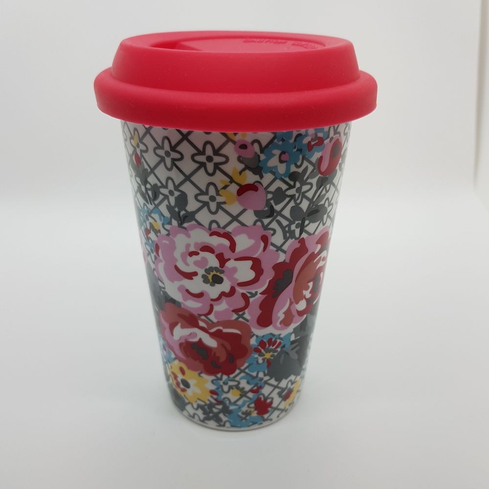 Floral Travel Mug  Gifts £15.00      product_features
