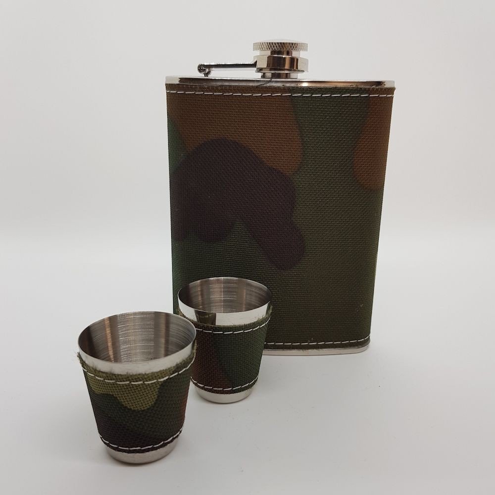 Camo Hip Flask  Gifts £20.00      product_features
