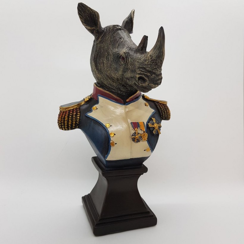 Military Animal Bust Animal Quirky Ornaments Smithers • UK, US & Canada