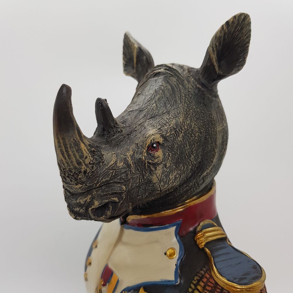 Military Animal Bust  Quirky Décor £68.83      product_features