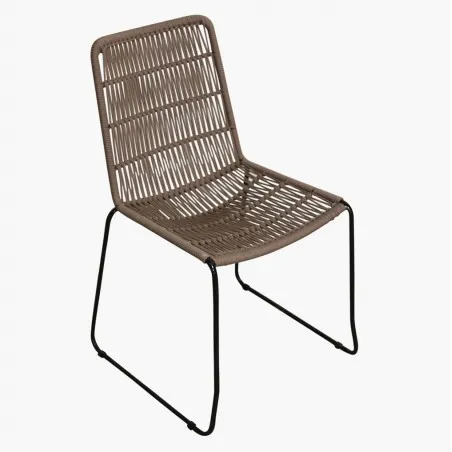 Natural Rope Dining Chair Dining Room £227.00 Conservatory Steel product_features