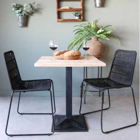 Black Rope Dining Chair Kitchen & Dining Room  £248.00 Store UK, US, EU, AE,BE,CA,DK,FR,DE,IE,IT,MT,NL,NO,ES,SE