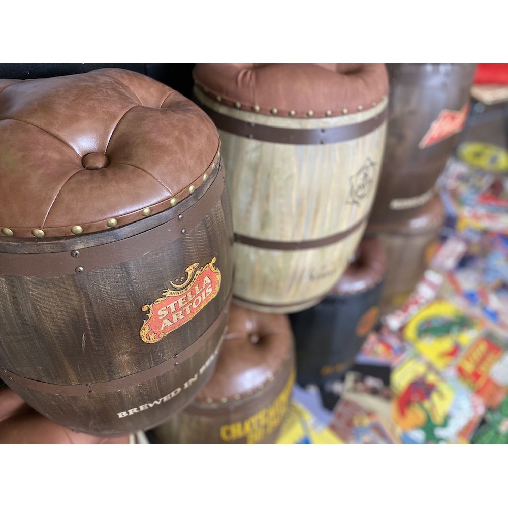Peaky Blinders Barrel Stool  Man Cave Furniture & Decor £183.00      product_features