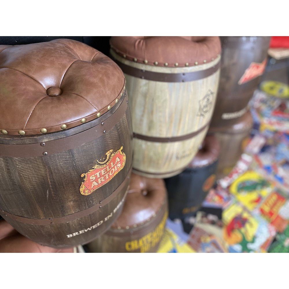 Chateauneuf du Pape Barrel Stool Smithers Man Cave Furniture & Decor £183.00      product_features