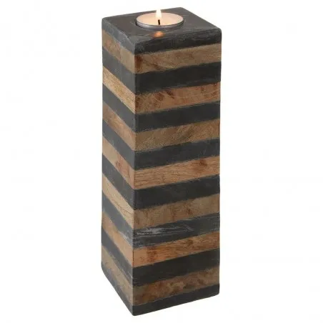 Cromford Candle Holder Quirky Décor £31.00 All Rooms Mango Wood product_features