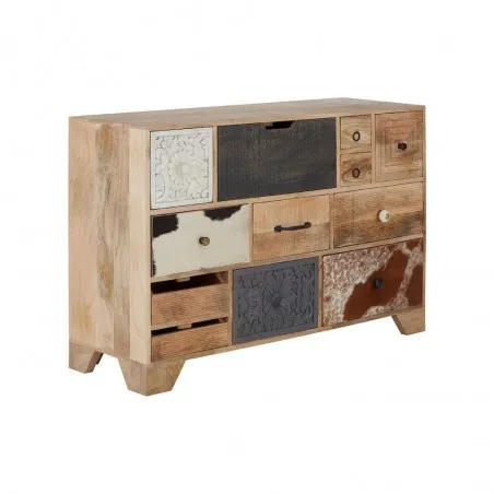 Hacienda Multicoloured Sideboard Cabinets & Sideboards £779.00 All Rooms Mango Wood product_features