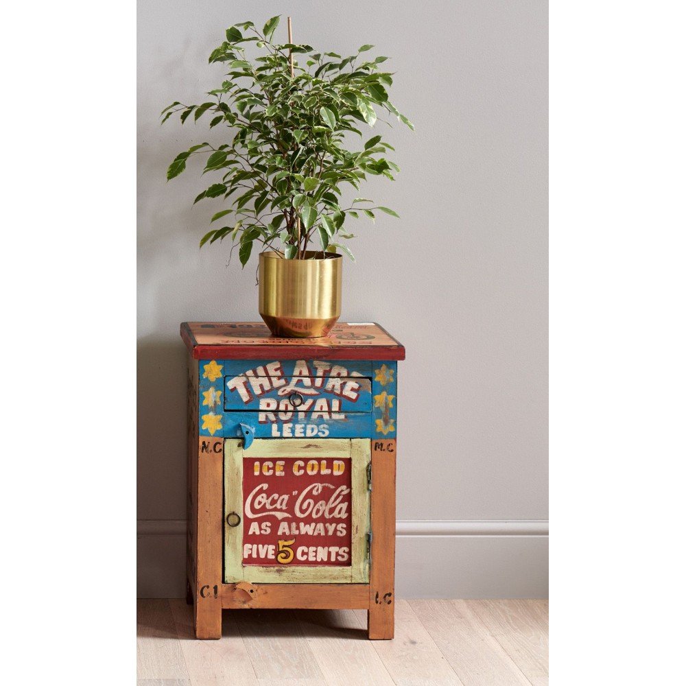Coca Cola & Royal Theatre Cabinet Smithers Storage £273.00 All Rooms Mango Wood product_features