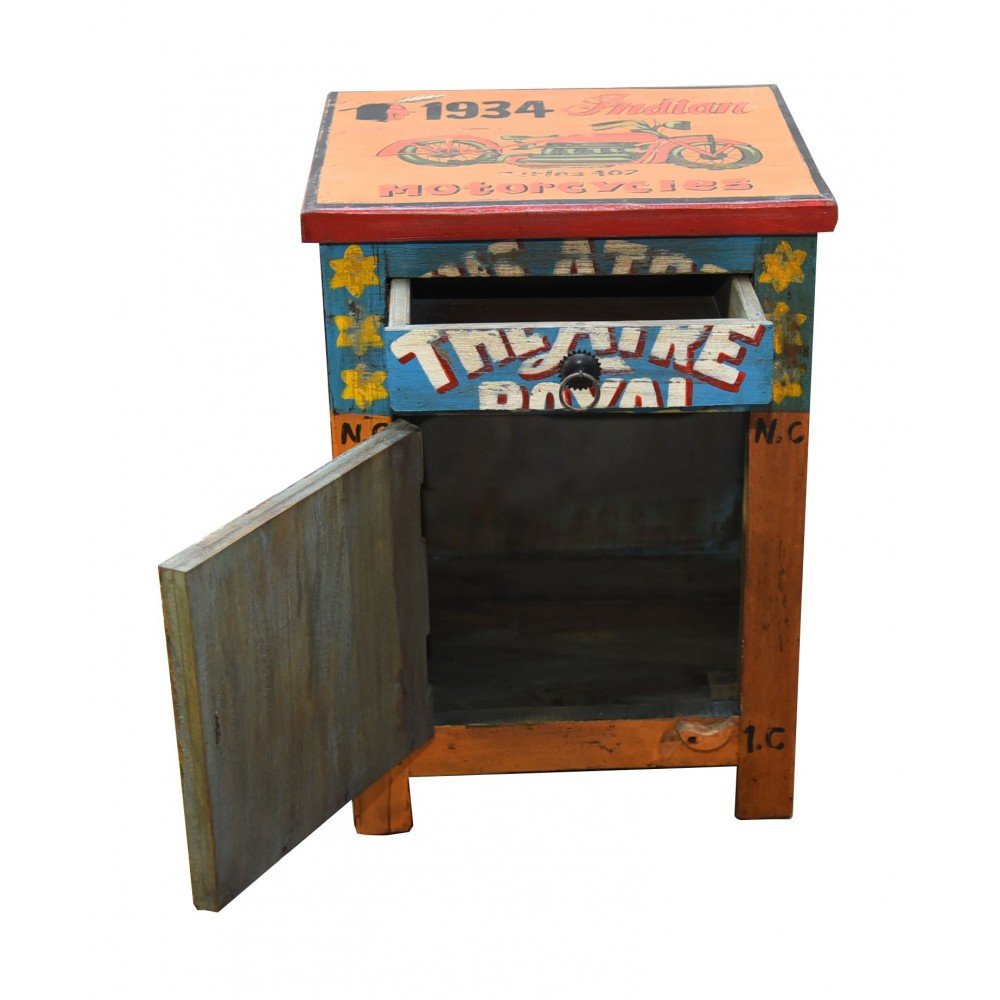 Coca Cola & Royal Theatre Cabinet Smithers Storage £273.00 All Rooms Mango Wood product_features