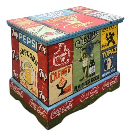 Circus Storage Trunk Chest Smithers Storage £700.00 All Rooms Mango Wood product_features